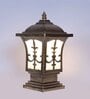 Glisera Gold Aluminium Gate Light  | B22 holder | without Bulb |  Eliante