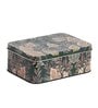 Metal Storage Box with Lid | Airtight| Rectangular (Olive Green)