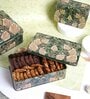 Metal Storage Box with Lid | Airtight| Rectangular (Olive Green)