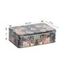 Metal Storage Box with Lid | Airtight| Rectangular (Olive Green)