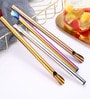 Glitter Gold Stainless Steel Reusable Straw