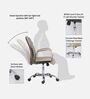 Global Leatherette Executive Chair in Coffee Brown Colour Global Leatherette Executive Chair in Coffee Brown Colour