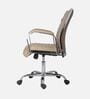 Global Leatherette Executive Chair in Coffee Brown Colour