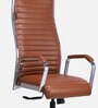 Global Leatherette High Back Office Chair in Tan Colour
