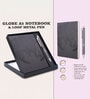Globe A5 Notebook & Loop Metal Pen