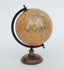 Globe Antique World Map with Countries & Continent Globe for Home Decor, Gift Show-piece, Decoration, Office Table, Educational World Globe