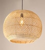 Globe Handmade Bamboo Pendant Hanging Light (Beige)