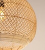 Globe Handmade Bamboo Pendant Hanging Light (Beige)