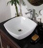Glocera Liva White Ceramic Basin