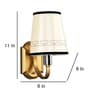 Lucca Antique Gold Iron Wall Sconces