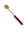 Red Resin & Steel Bar Set of 5