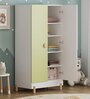 Glori 2 Door Wardrobe In Egg White Finish