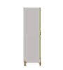 Glori 2 Door Wardrobe In Egg White Finish