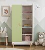 Glori 2 Door Wardrobe In Egg White Finish