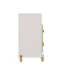 Glori Chest of Drawer In Egg White Finish