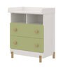 Glori Chest of Drawer In Egg White Finish