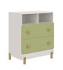 Glori Chest of Drawer In Egg White Finish