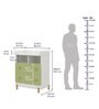 Glori Chest of Drawer In Egg White Finish