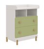 Glori Chest of Drawer In Egg White Finish