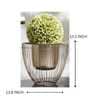 Gloria Riga Gold Metal Planter