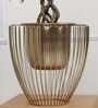 Gloria Riga Gold Metal Planter- Small Gloria Riga Gold Metal Planter- Small