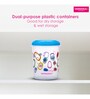 Varmora Glory Round Printed-Blue| Kitchen Storage Containers- Set of 3 | With Air-Tight Lid |5Kg, 7kg, 10kg | BPA-Free Food-Grade Plastic
