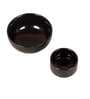 Black Ceramic Dinner Set of 20