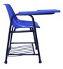 Glossy Student Chair in Blue Colour