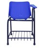Glossy Student Chair in Blue Colour