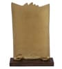 Glow Gold Aluminium Showpiece