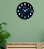 Glowing Black & white Plastic Wall Clock