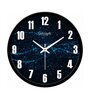 Glowing Black & white Plastic Wall Clock