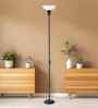 Glowis Metal Uplighter Floor Lamp (Black)