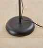 Glowis Metal Uplighter Floor Lamp (Black)