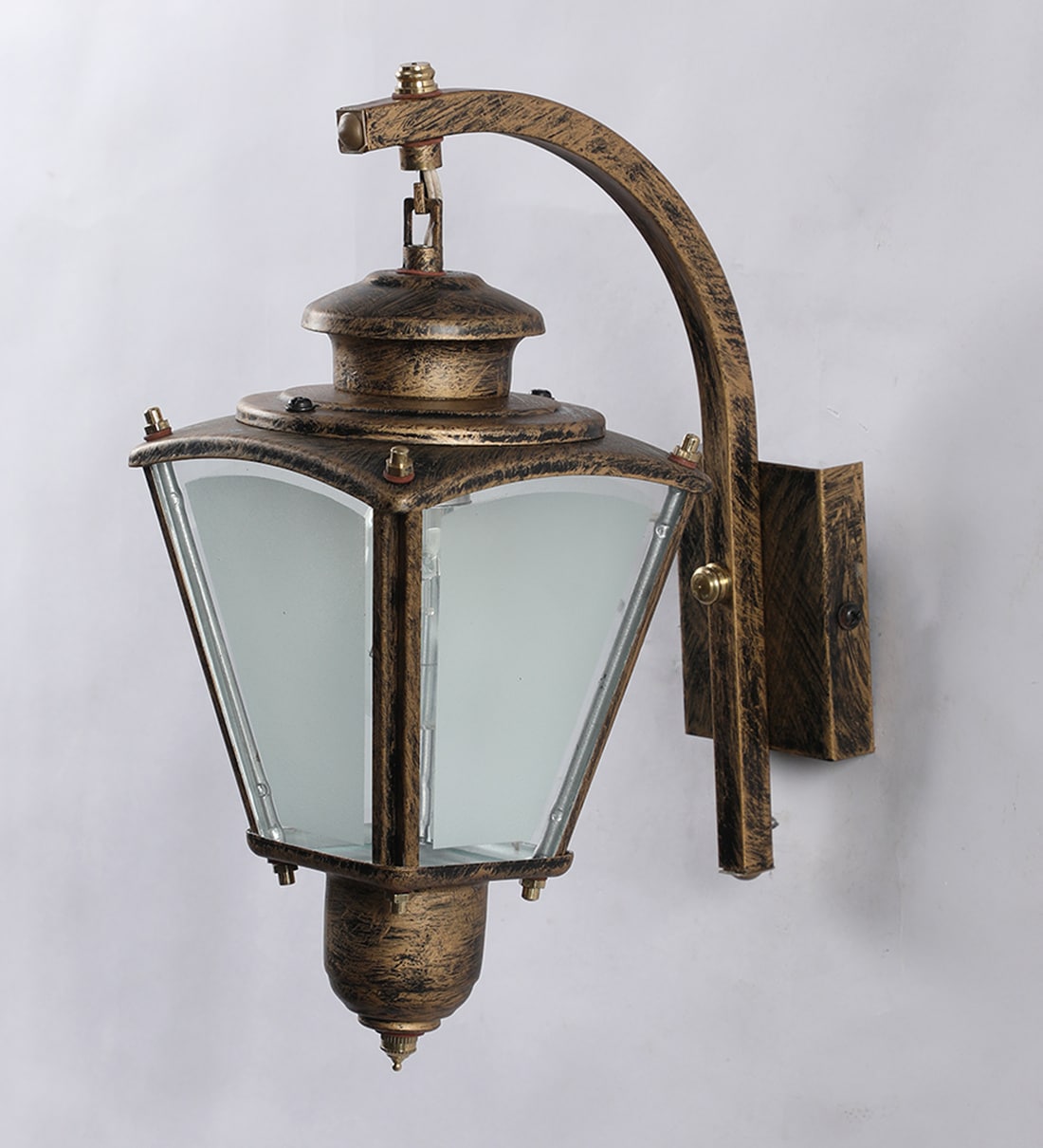 Buy Gold Metal Outdoor Wall Light By Learc Designer Lighting Online