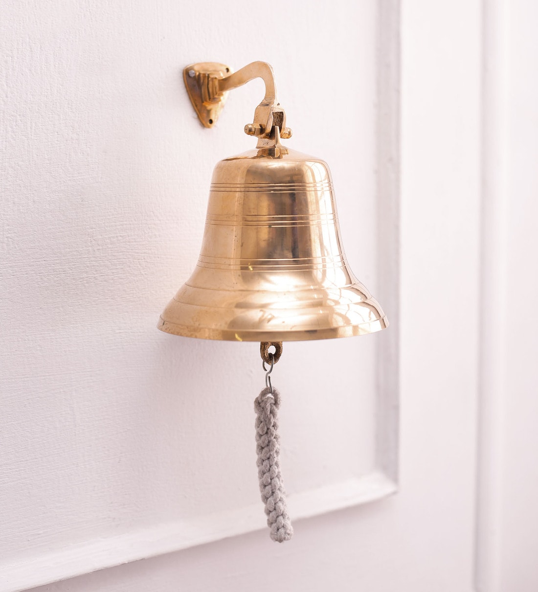 Buy Gold Brass Vintage Door Bell by Tucasa Online Bells Bells