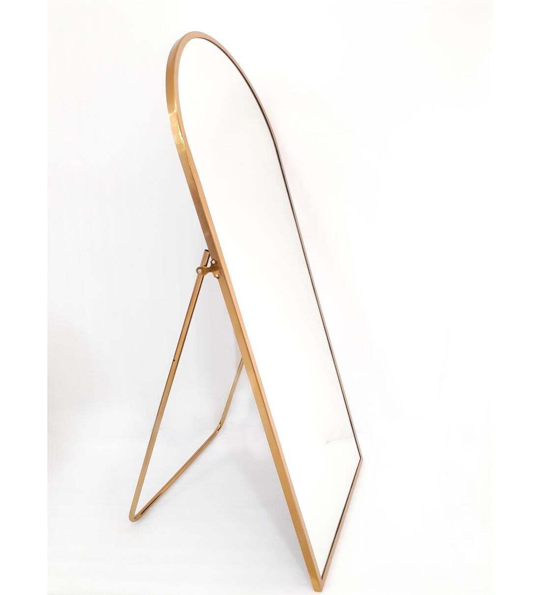 Buy Gold Full Length Arch Mirror with Stand by Casagold Online Full