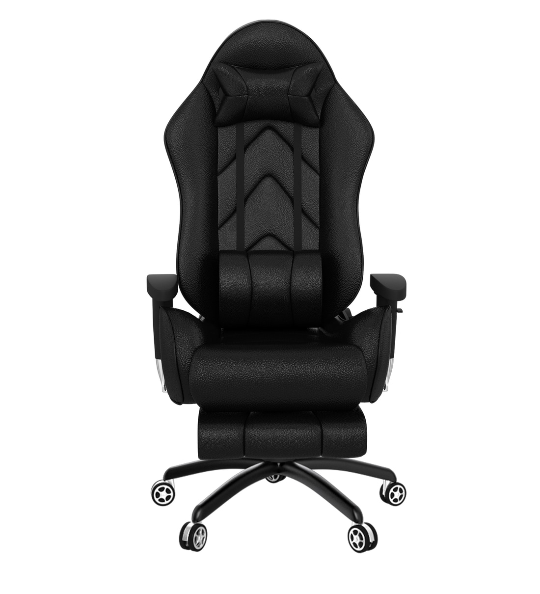 Buy Gold Gaming Chair With Footrest In Black Colour By ASE Gaming Online Gaming Chairs