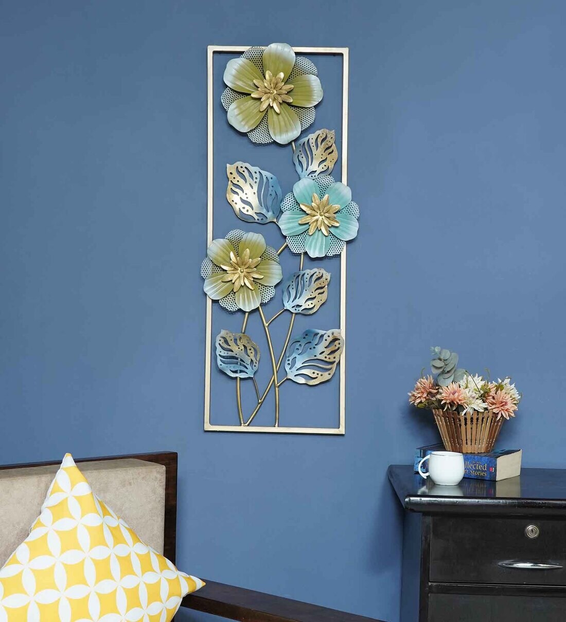 Buy Gold Iron Floral Metal Wall Art at 7 OFF by The Shining Rays