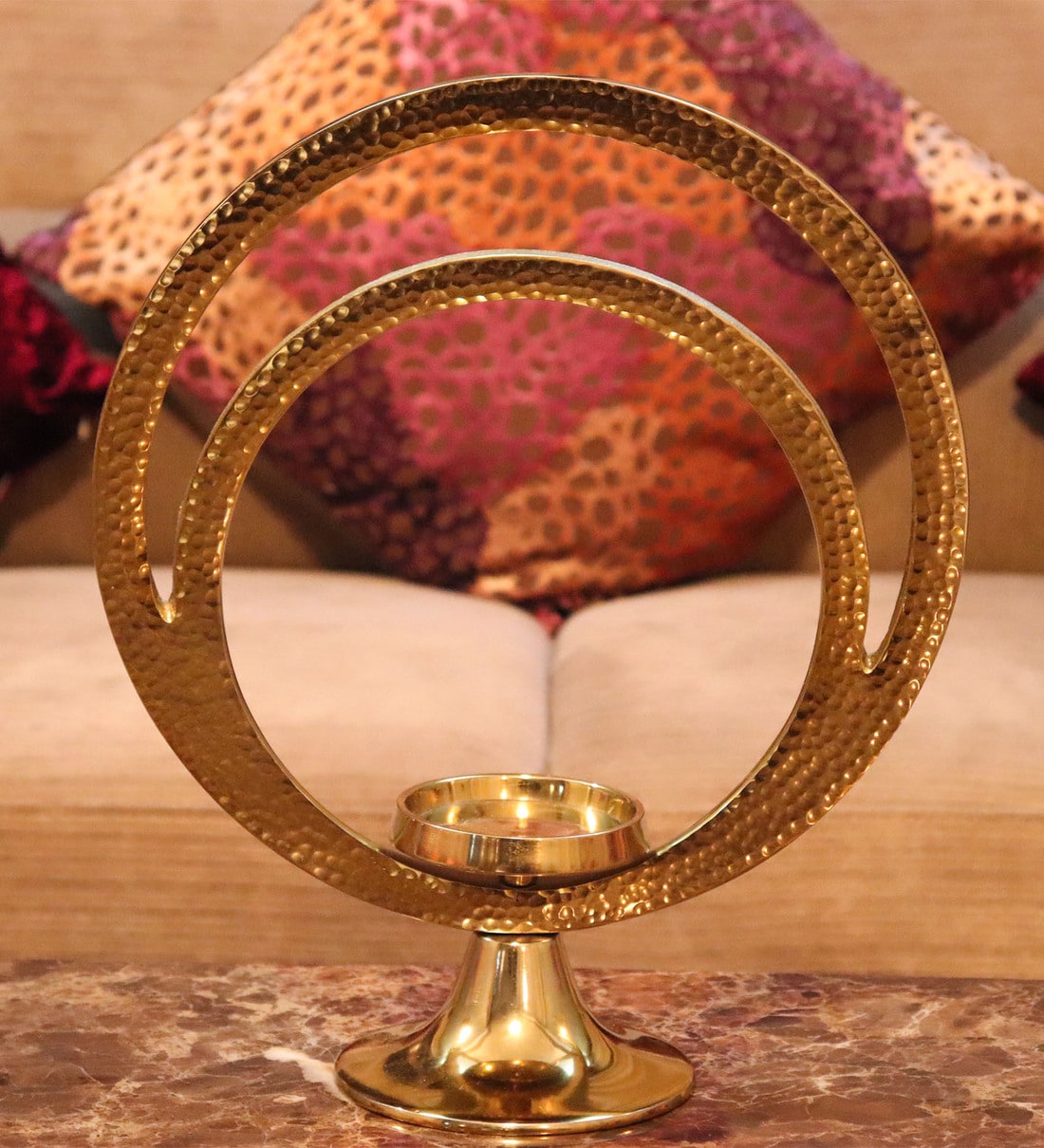 Buy Gold Iron Table Candle Holder by House of Sajja at 47 OFF by House