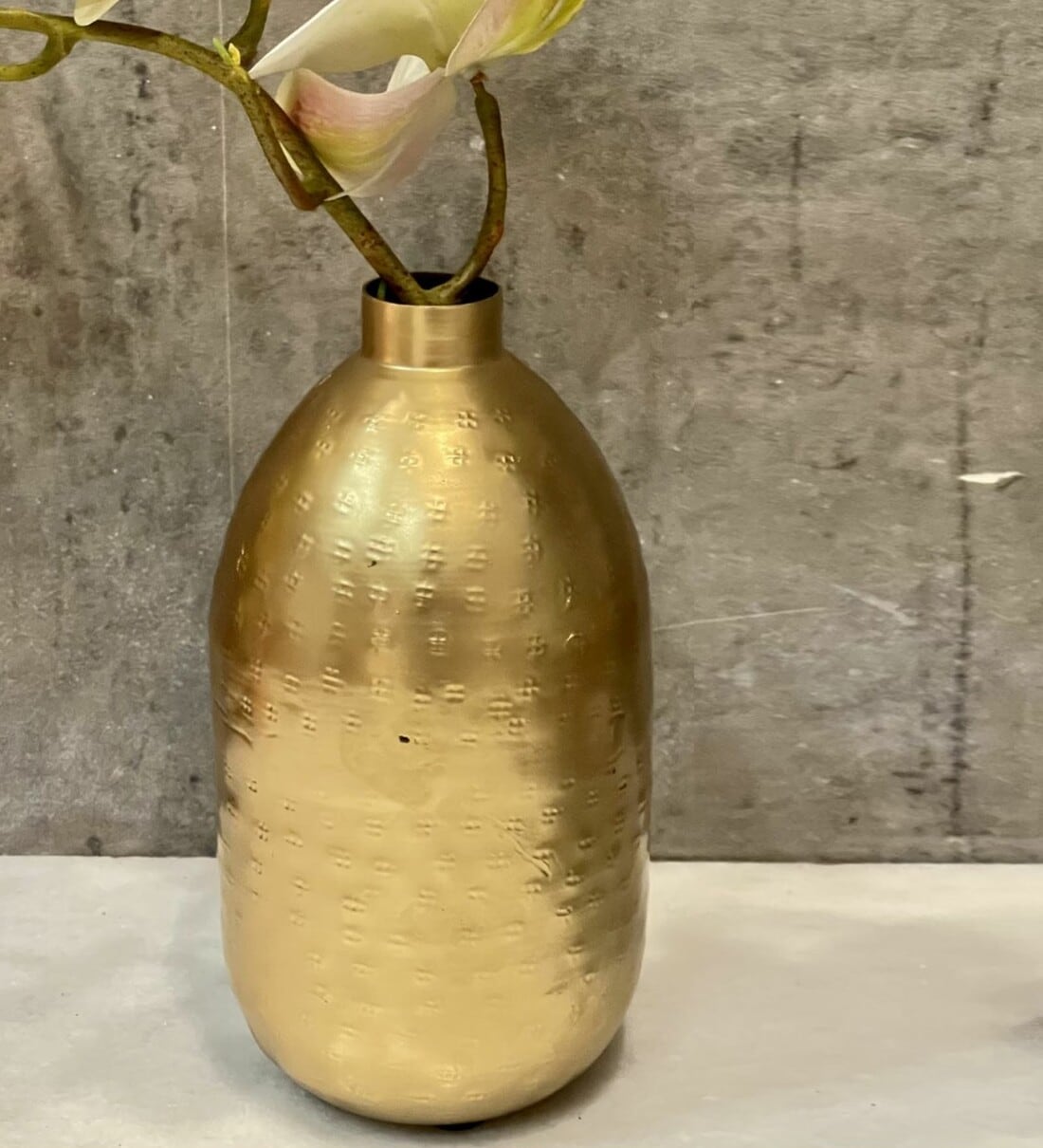 Buy Gold Metal Bolanzo Flower Vase at 12 OFF by Urban Born Pepperfry