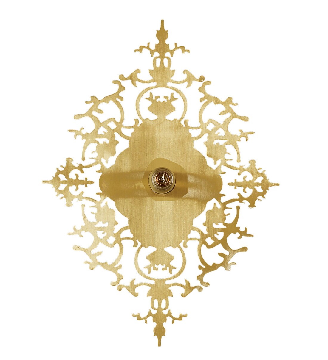Buy Gold Metal Wall Sconces by Jainsons Emporio Online Novelty Wall