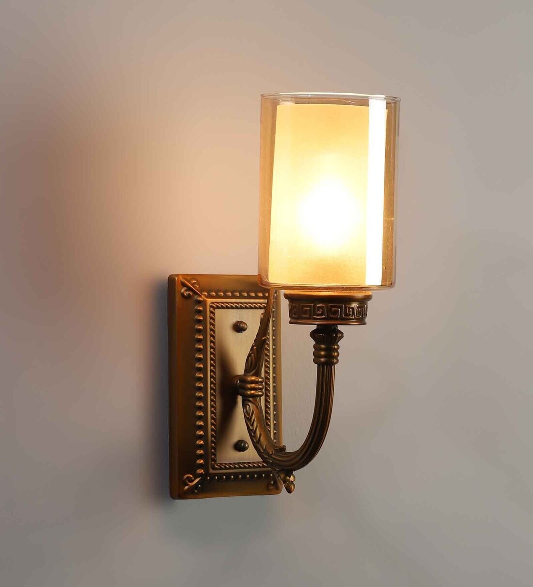 Buy Gold Metal Wall Light By Eliante By Jainsons Lights Online