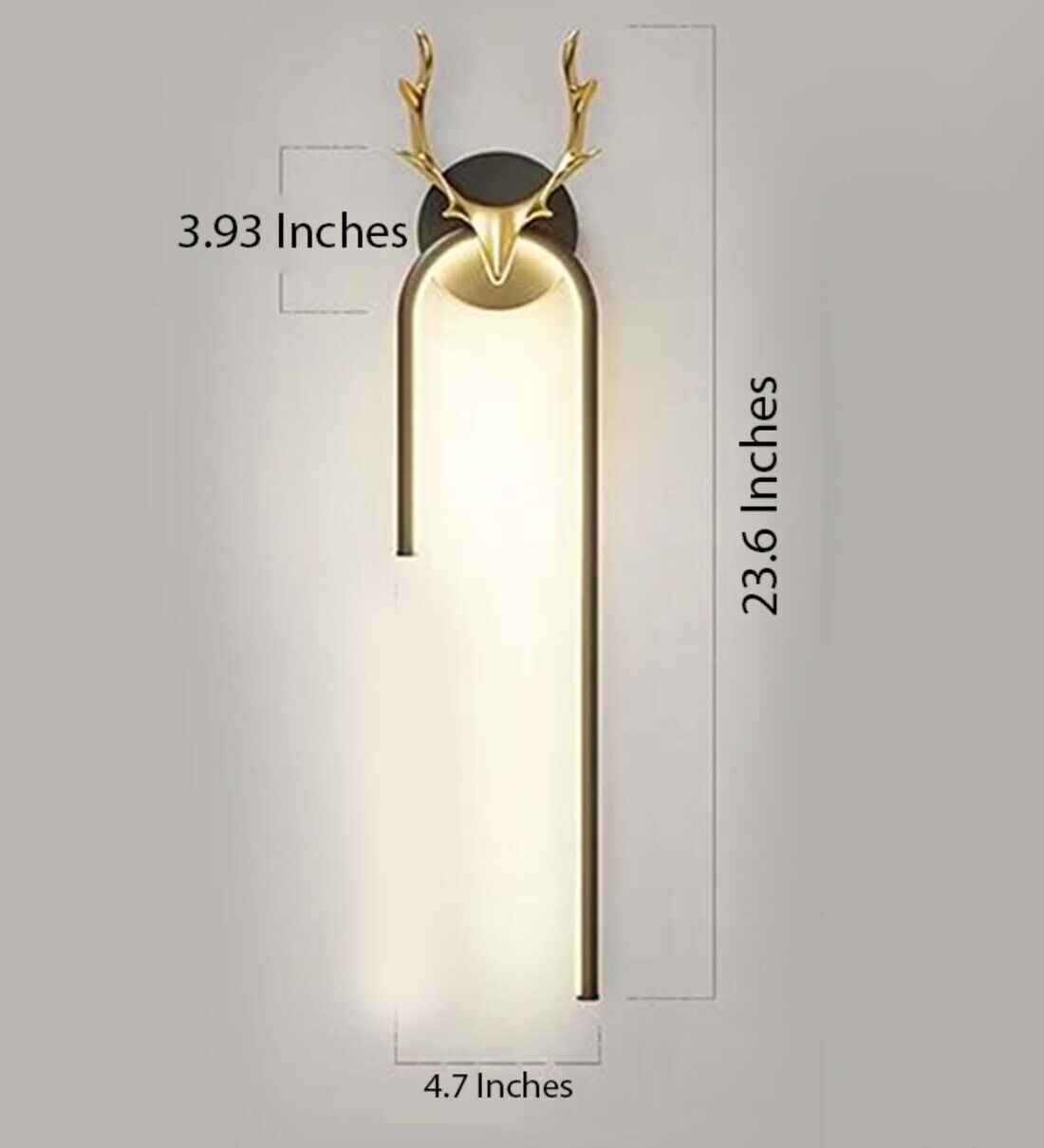 Buy Parador Gold Metal Wall Light By Smartway Lighting Online