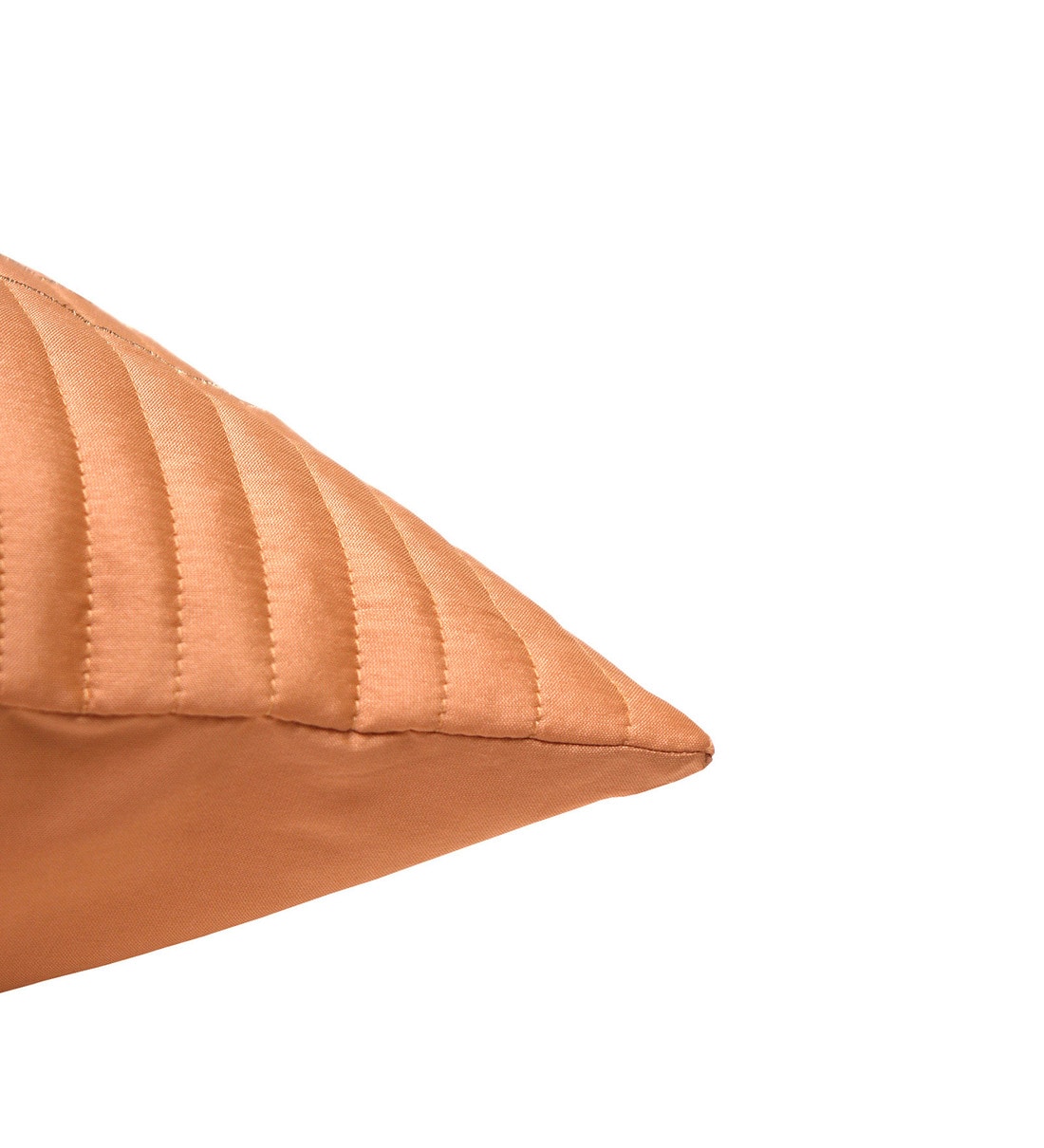 Buy Gold Polyester Textured 16x16 inches Cushion Covers (Set of 1) by