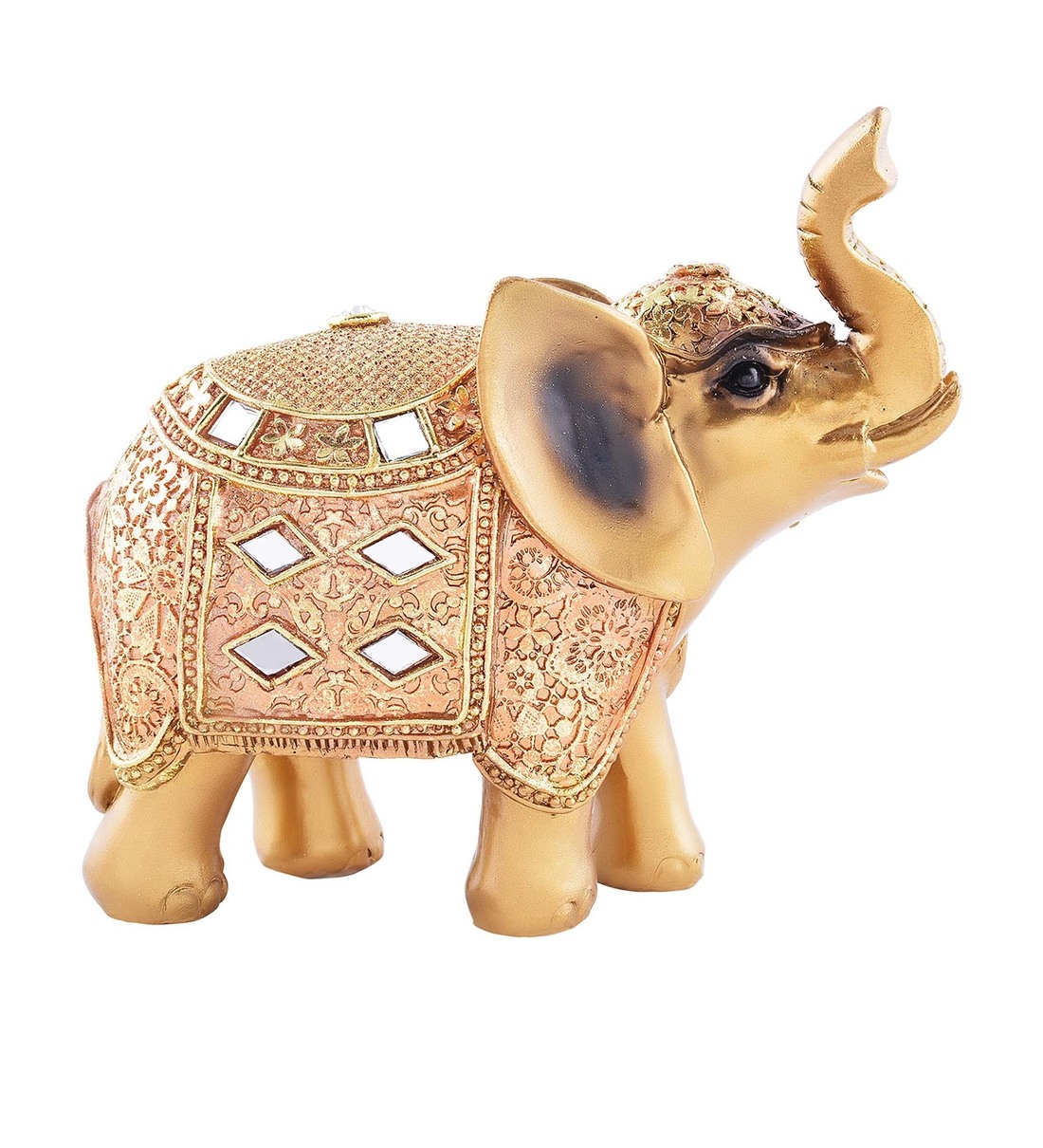 golden elephant figurine