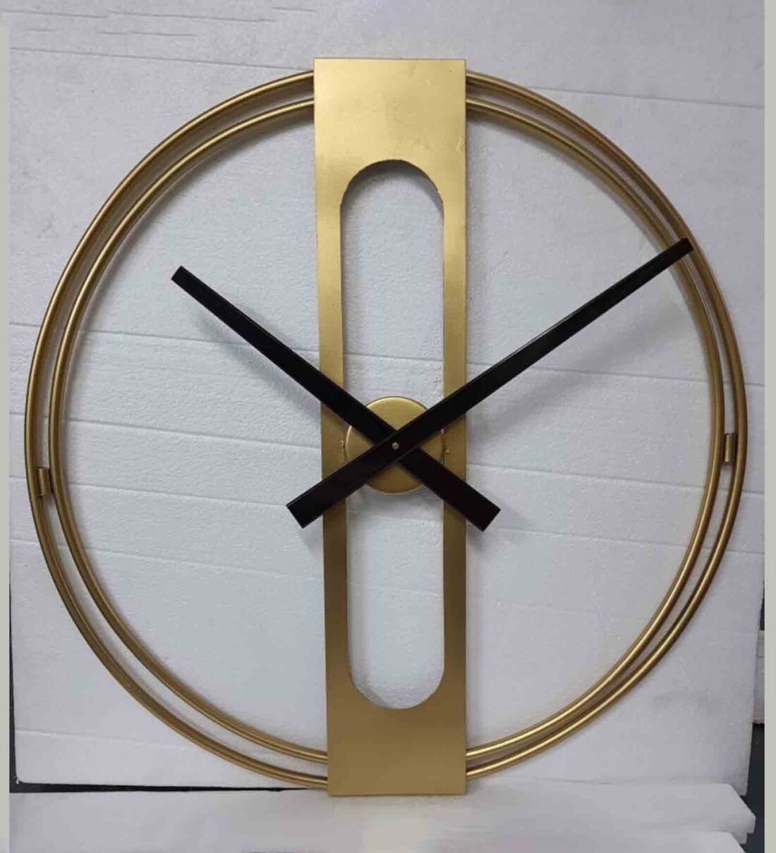 Buy Golden Metal Analog Wall Clock By Astro Home Decor Online Modern