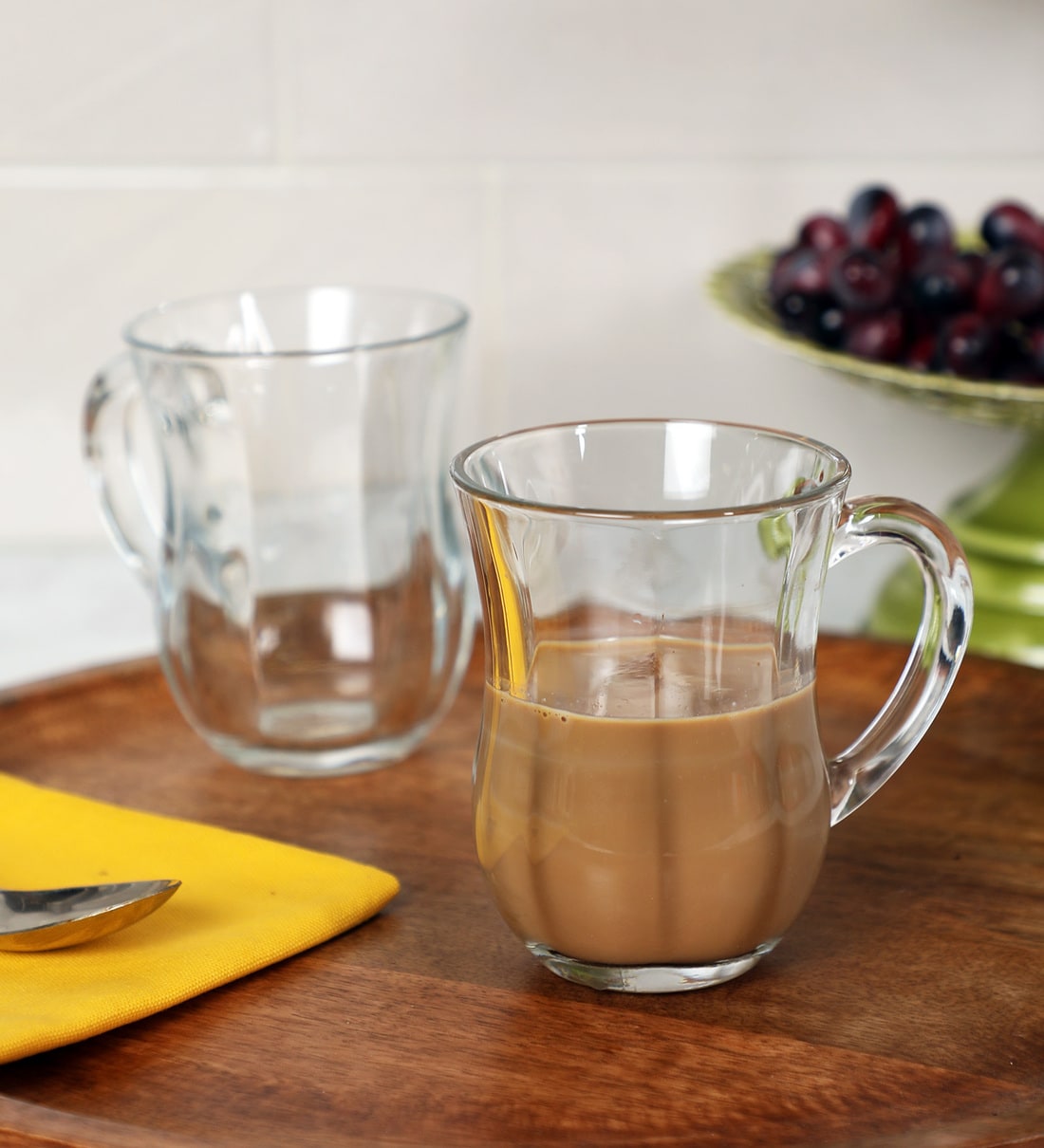 Glass mug clearance set