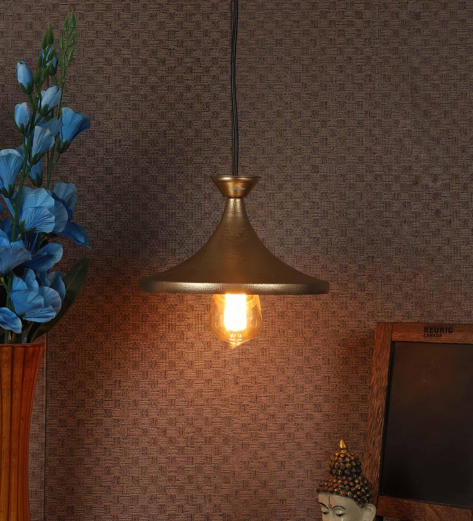 Gold Antique Aluminium  Single Hanging  Light DecorativeRay