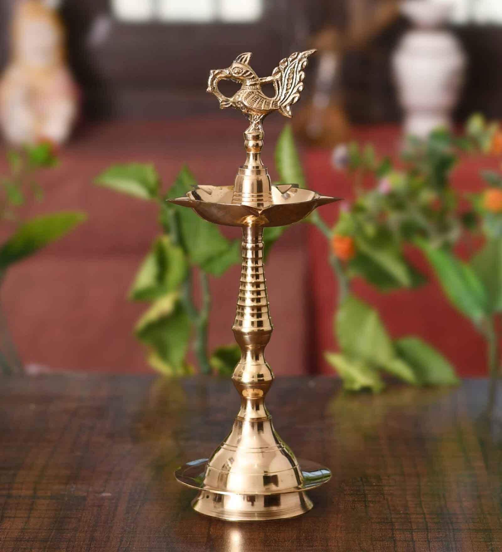Gold Brass Diya